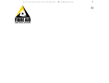 Tablet Screenshot of fibreaid.co.za